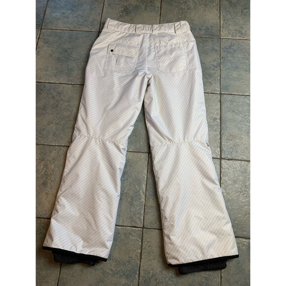 Orage Snow Pants Womans Size Small White Ski Snowboard Adjustable Waist Prime/OT - Picture 2 of 11